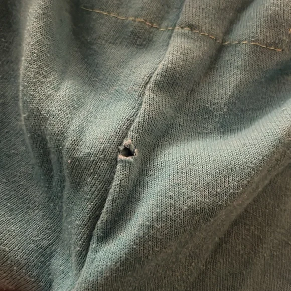 Aviator Nation Blue Pants with Rainbow Logo - Picture 4 of 5